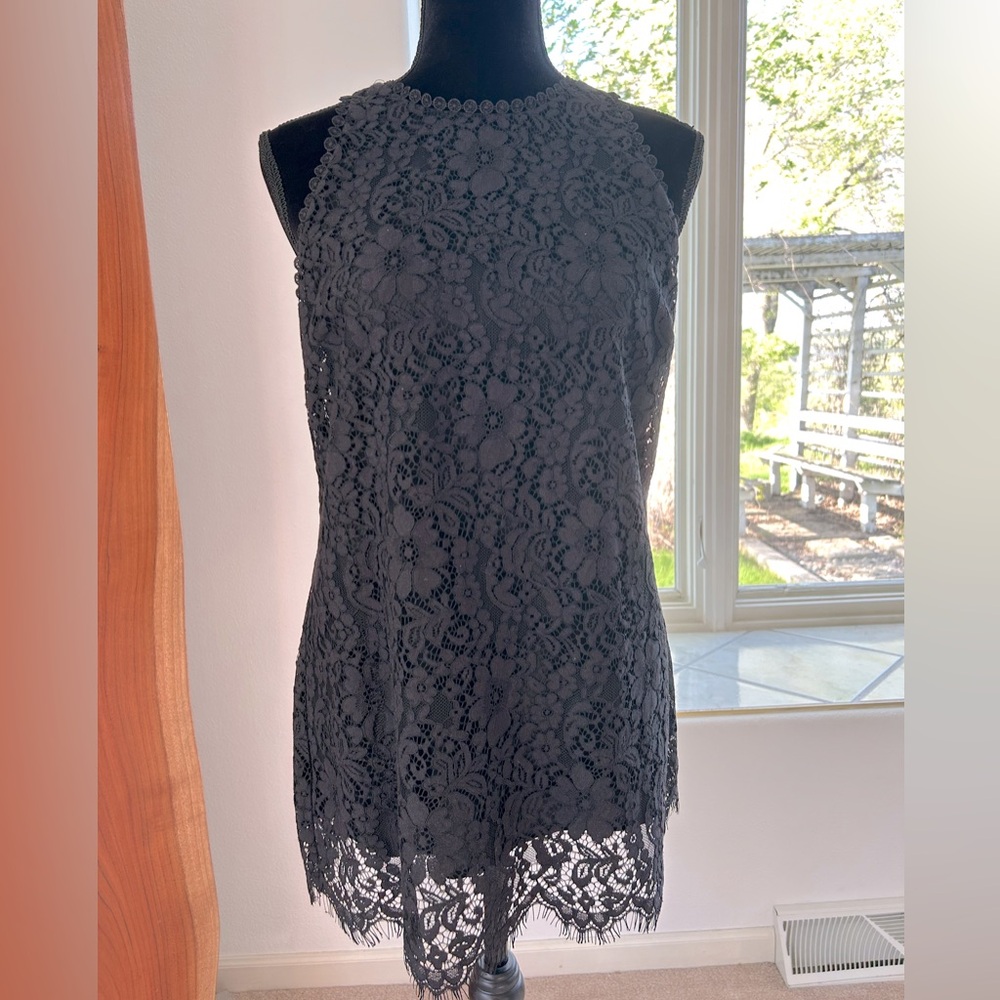 Cabi Black Lace Display Top